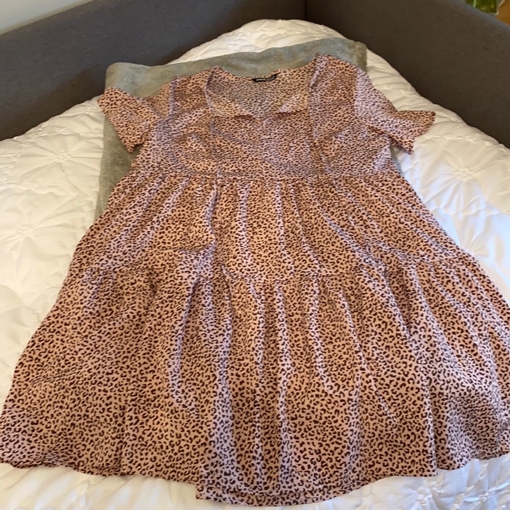 Leopard print dress